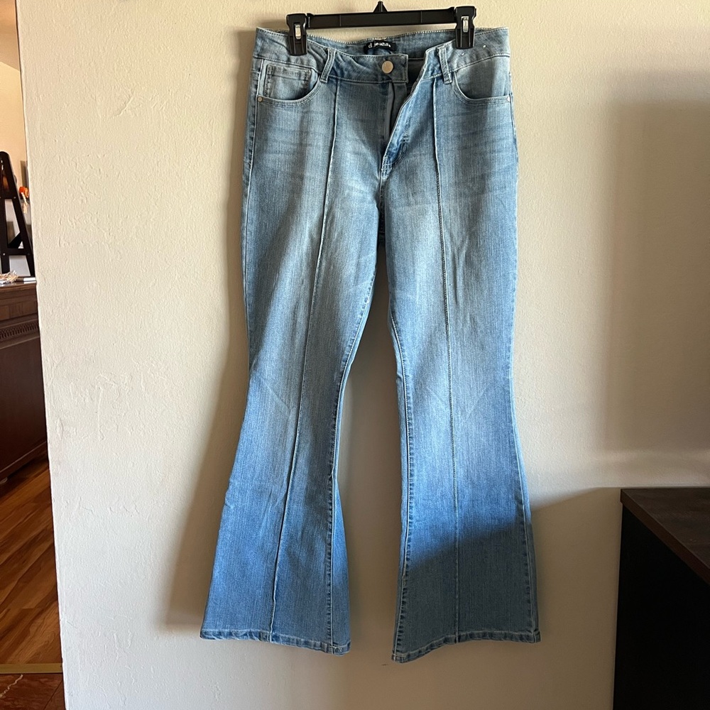 d. jeans Sky Blue Women's Wide Leg Jeans